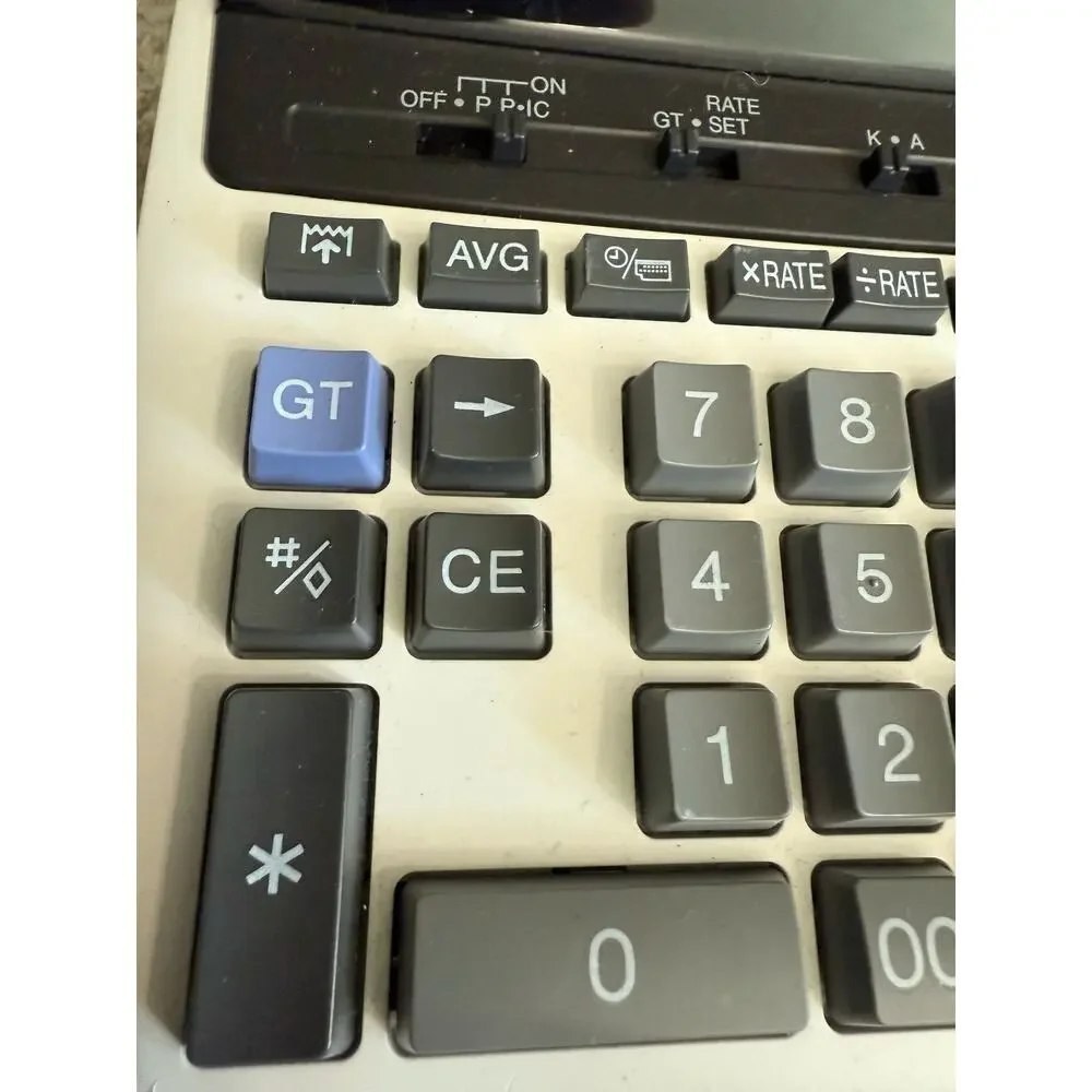 Sharp EL2630PIII Two-Color Printing Calculator Work Office Computer Business